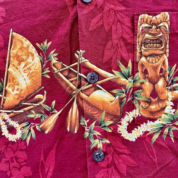 Vintage Hawaiian Reserve Collection Men’s Shirt - Made in Hawaii - Picture 7 of 9